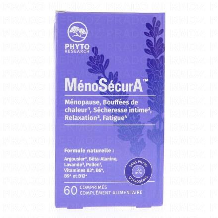PHYTORESEARCH M&eacute;noS&eacute;curA 60 comprim&eacute;s