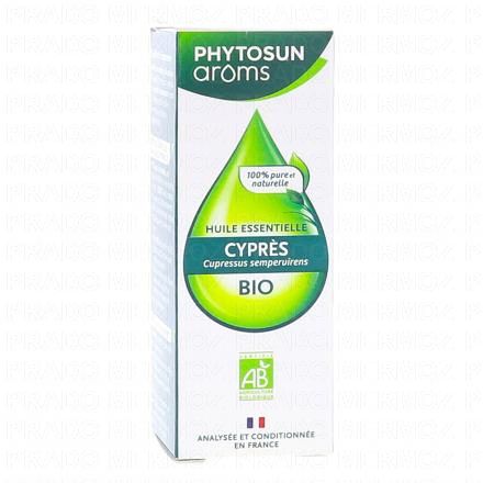 PHYTOSUN AROMS Huile essentielle de cypr&egrave;s bio 10ml