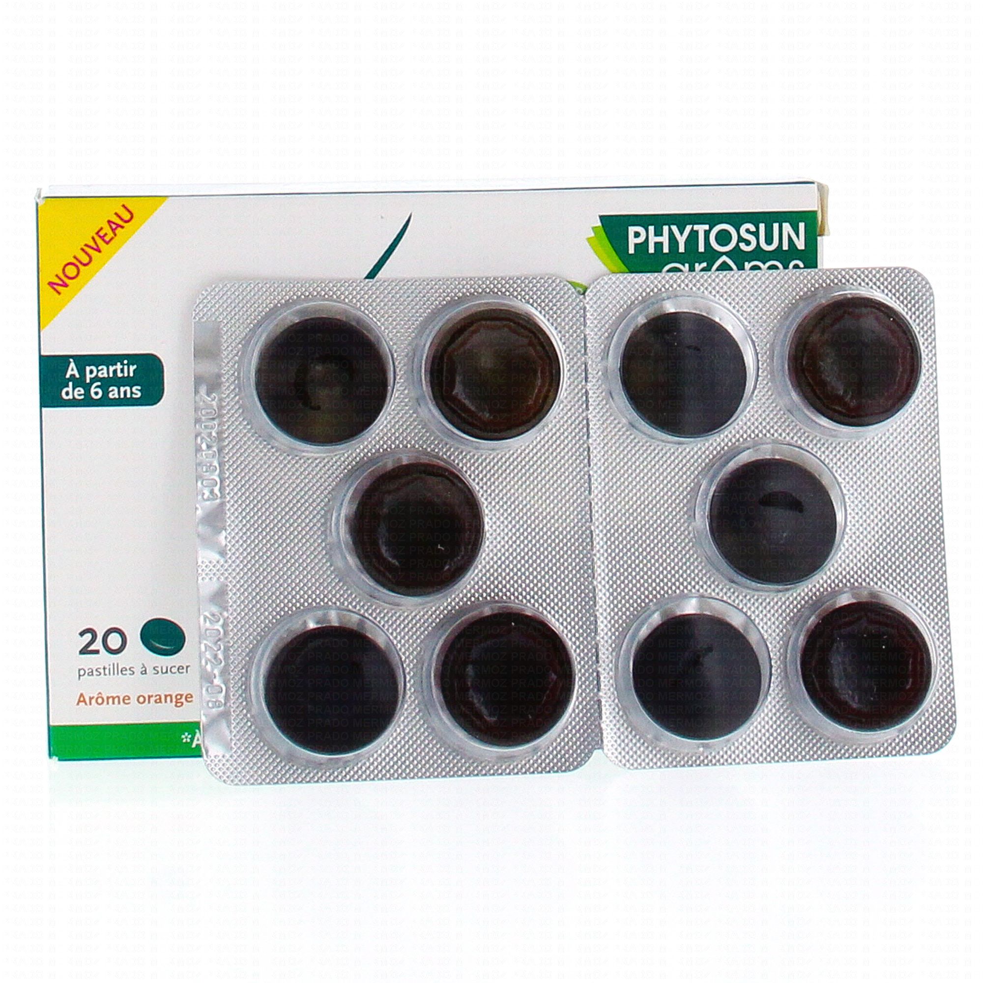 PHYTOSUN Arôms Pastilles toux sèche et grasse x20  Pharmacie en ligne