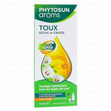 PHYTOSUN AROMS Sirop toux sèche et grasse (120ml)