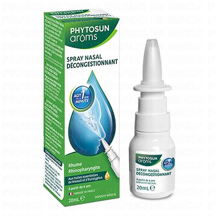PHYTOSUN AROMS Spray nasal d&eacute;congestionnant 20ml