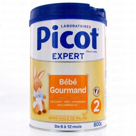 PICOT Bébé Gourmand Lait de suite 2ème âge 800g