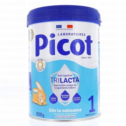 PICOT Trilacta Lait infantile 1er &acirc;ge 800g