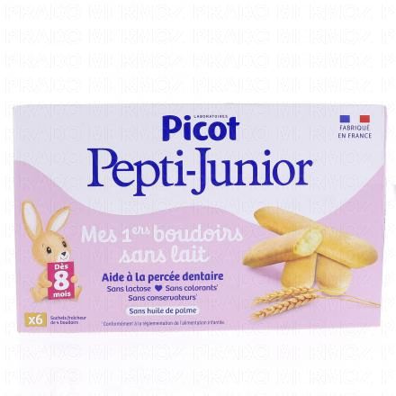 PICOT Pepti-junior - Mes 1ers boudoirs sans lait 150g Dès 8 mois