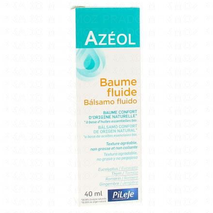 PILEJE Az&eacute;ol Baume fluide pour bronches tube 40ml