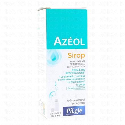 PILEJE Azeol Sirop Bien-&ecirc;tre respiratoire 15 doses de 5ml