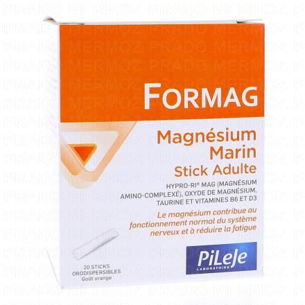 PILEJE Formag Magn&eacute;sium marin x20 sticks orodispersibles