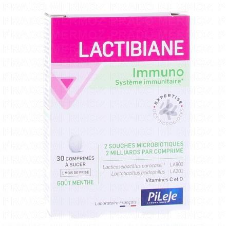 PILEJE Lactibiane Immuno 30 comprimés à sucer