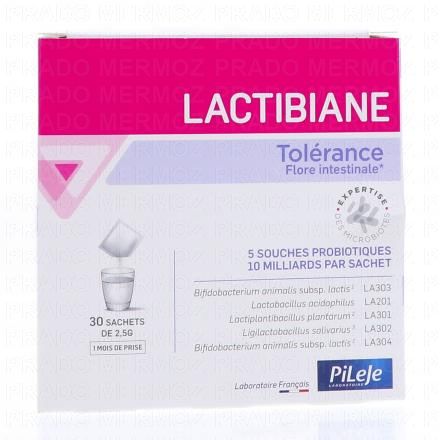 PILEJE Lactibiane tolérance (boîte 30 sachets)
