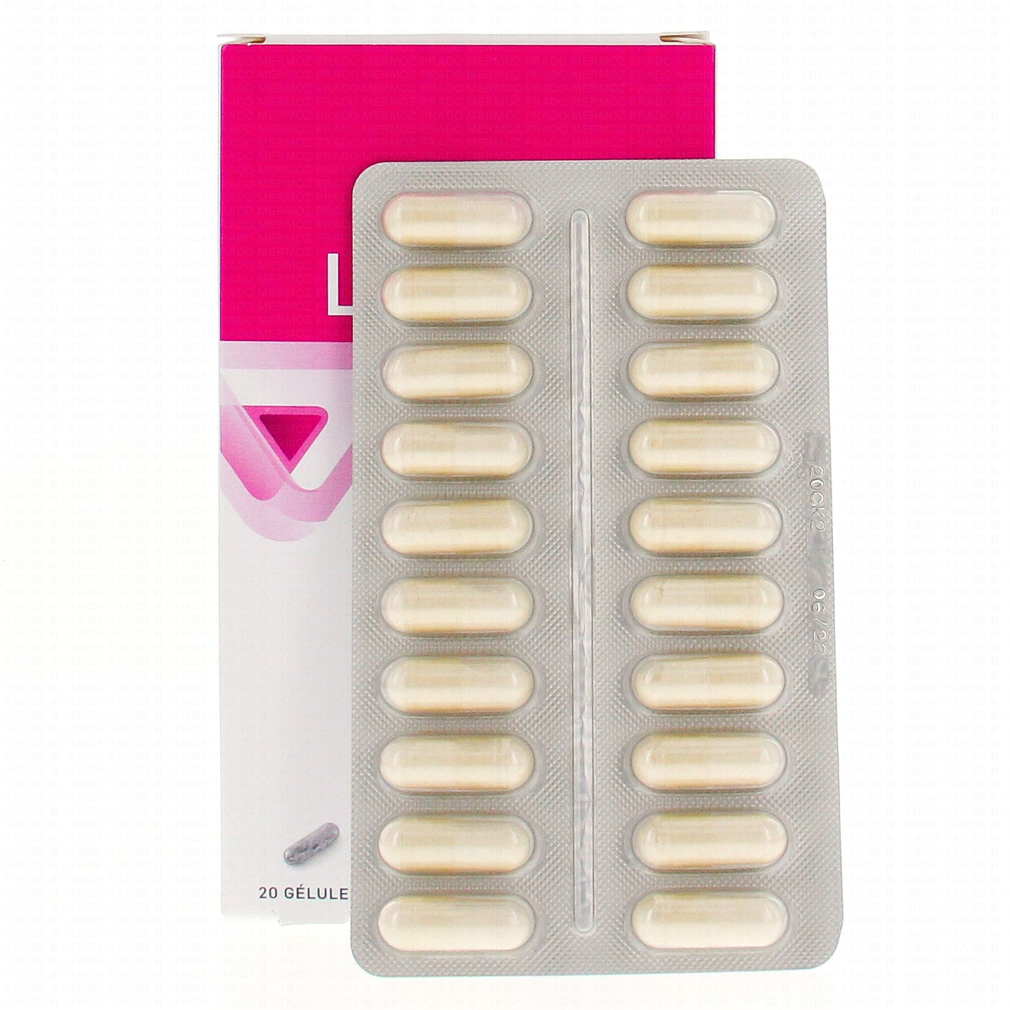PILEJE Lactichoc 20 gélules
