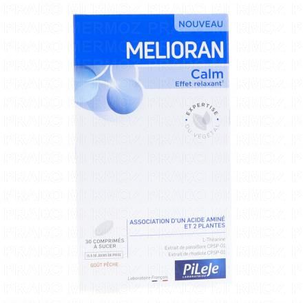 PILEJE Melioran Calm x30 Comprim&eacute;s &agrave; Sucer