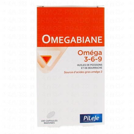 PILEJE Om&eacute;gabiane Om&eacute;ga 3-6-9 100 capsules