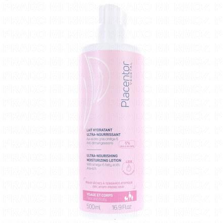 PLACENTOR Lait Hydratant Ultra-nourrissant 500ml