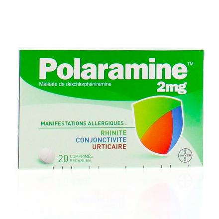 POLARAMINE 2mg 20 comprimés