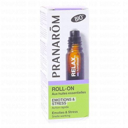 PRANAROM Aromaboost - Roll-On D&eacute;tente aux Huiles Essentielles Bio 5ml