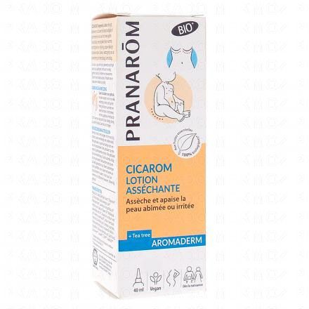 PRANAROM Aromaderm- Cicarom lotion ass&eacute;chante bio 40ml