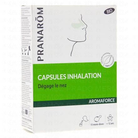 PRANAROM Aromaforce Capsules inhalation Bio 15 mono-doses