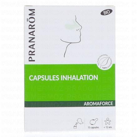 PRANAROM Aromaforce Capsules inhalation Bio 15 mono-doses