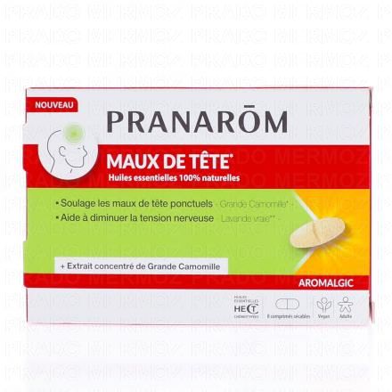 PRANAROM Aromalgic Maux de t&ecirc;te 8 comprim&eacute;s