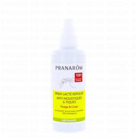 PRANAROM Aromapic - Spray Lact&eacute;e R&eacute;pulsif Anti-moustiques & Tiques 100ml