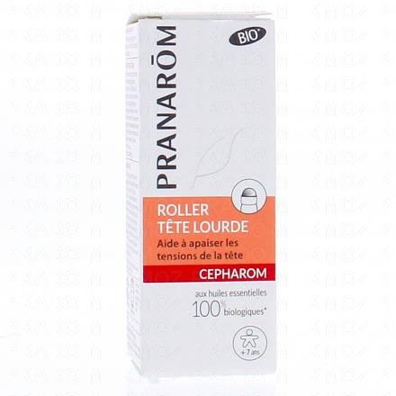 PRANAROM Cepharom - Roller tête lourde huiles essentielles bio 5ml