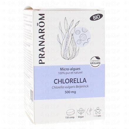 PRANAROM Chlorella Micro-algues 500mg boite de 150 comprim&eacute;s