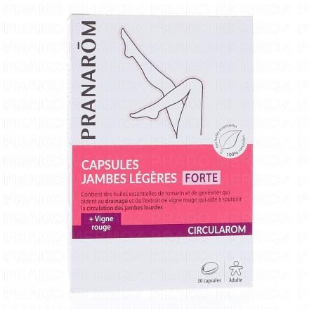 PRANAROM Circularom - Capsules forte jambes l&eacute;g&egrave;res x30