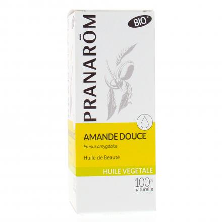 PRANAROM Huile v&eacute;g&eacute;tale - Huile d'Amande Douce 50ml bio