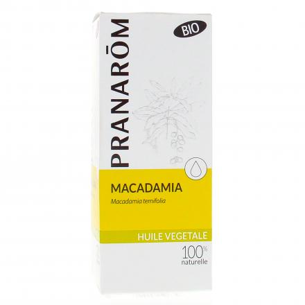 PRANAROM Huile v&eacute;g&eacute;tale - Huile de Macadamia 50ml bio