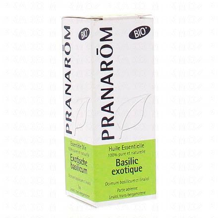 PRANAROM Huile essentielle Basilic exotique bio 10ml