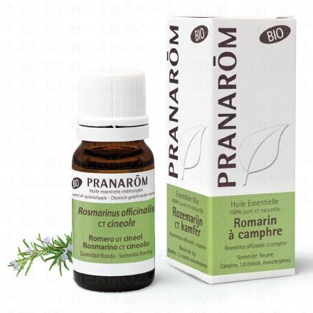 PRANAROM Huile essentielle Romarin &agrave; Camphre bio flacon 10ml
