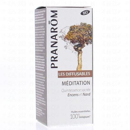 PRANAROM Les diffusables méditation huiles essentielles bio 30ml