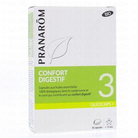 PRANAROM Oleocaps + - Confort digestif bio 30 capsules