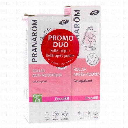 PRANAROM PranaBB Duo Anti-moustique B&eacute;b&eacute;
