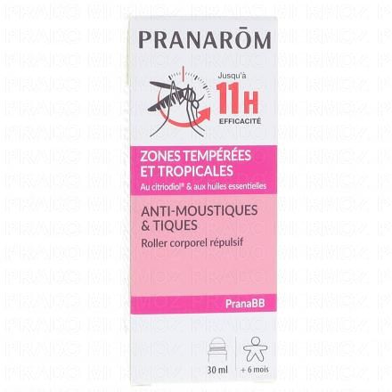PRANAROM PranaBB - Roller anti-moustiques & tiques pour bébé