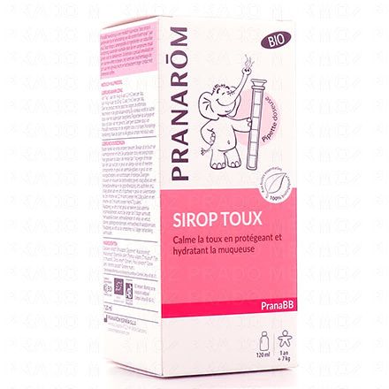 PRANAROM PranaBB Sirop toux bio 120ml