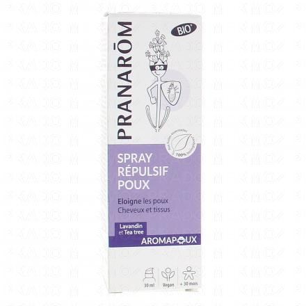 PRANAROM Aromapoux Spray répulsif anti-poux (flacon 30ml)