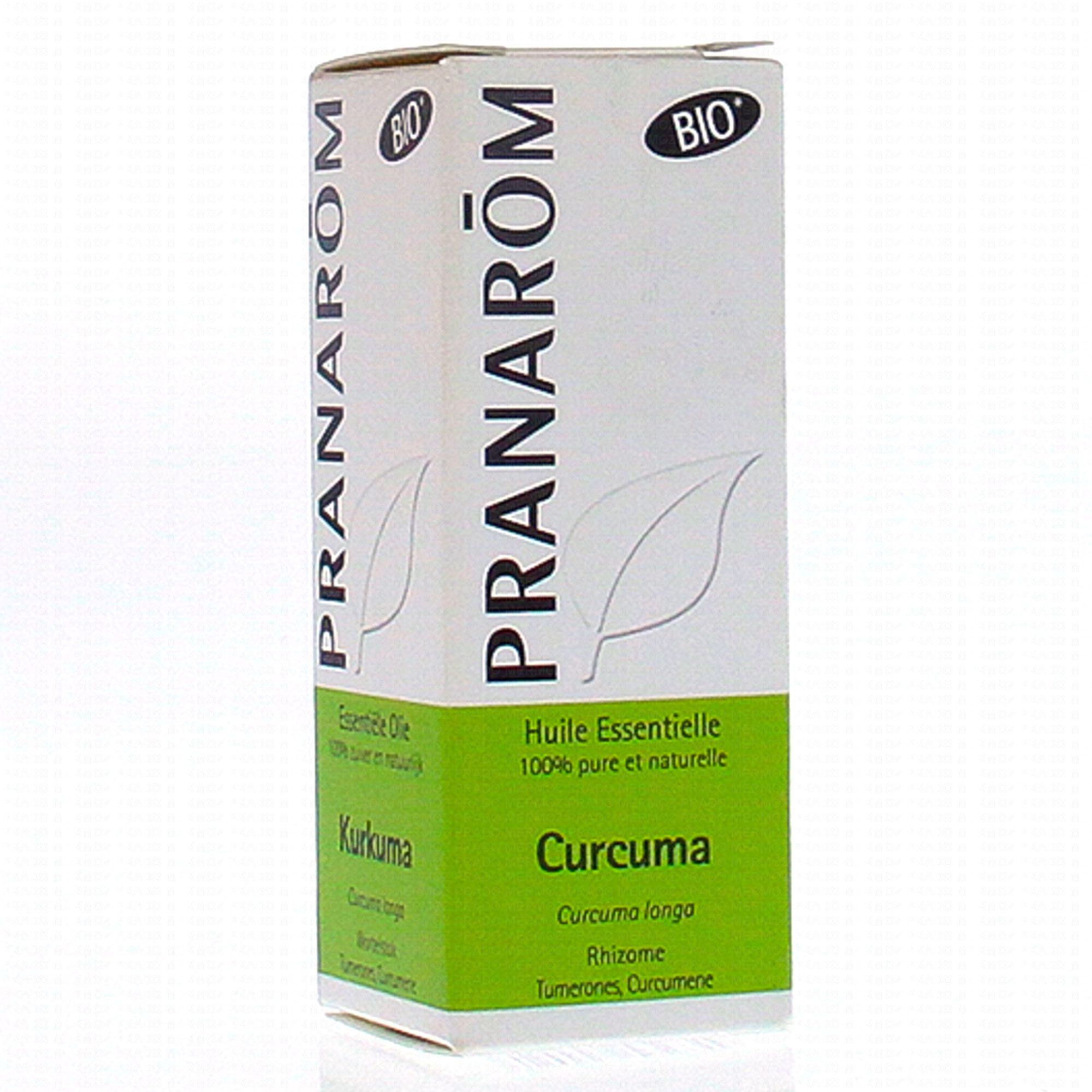 PRANAROM huile essentielle curcuma Flacon 10ml - Pharmacie Prado Mermoz