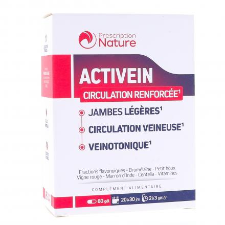 PRESCRIPTION NATURE Activein (bo&icirc;te de 60 comprim&eacute;s)