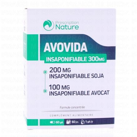 PRESCRIPTION NATURE Avovida compl&eacute;ment alimentaire (bo&icirc;te de 60 g&eacute;lules)