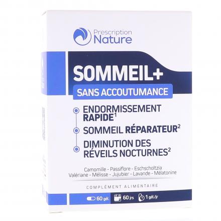 PRESCRIPTION NATURE Sommeil+ 60 comprim&eacute;s