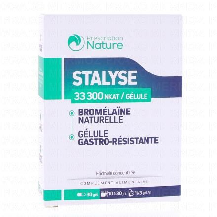PRESCRIPTION NATURE Stalyse - 30 gélules