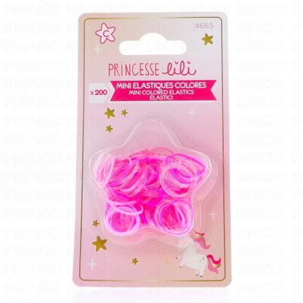 PRINCESSE LILI Mini &eacute;lastiques color&eacute;s