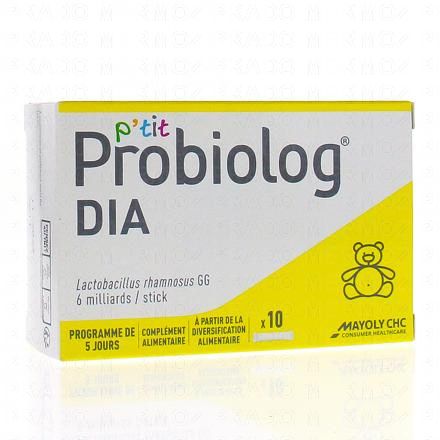 PROBIOLOG DIA Enfant-Nourrisson x10 sticks