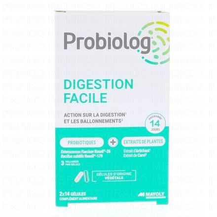 PROBIOLOG Digestion Facile 2x14 G&eacute;lules