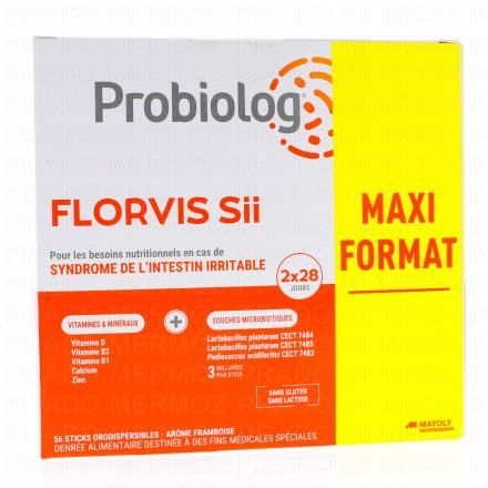 PROBIOLOG Florvis Sii sticks orodispersibles (56 sticks)