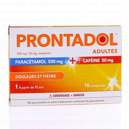 PRONTADOL Adulte 16 comprimés