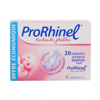 PRORHINEL Embouts jetables mouche b&eacute;b&eacute; (20 embouts)