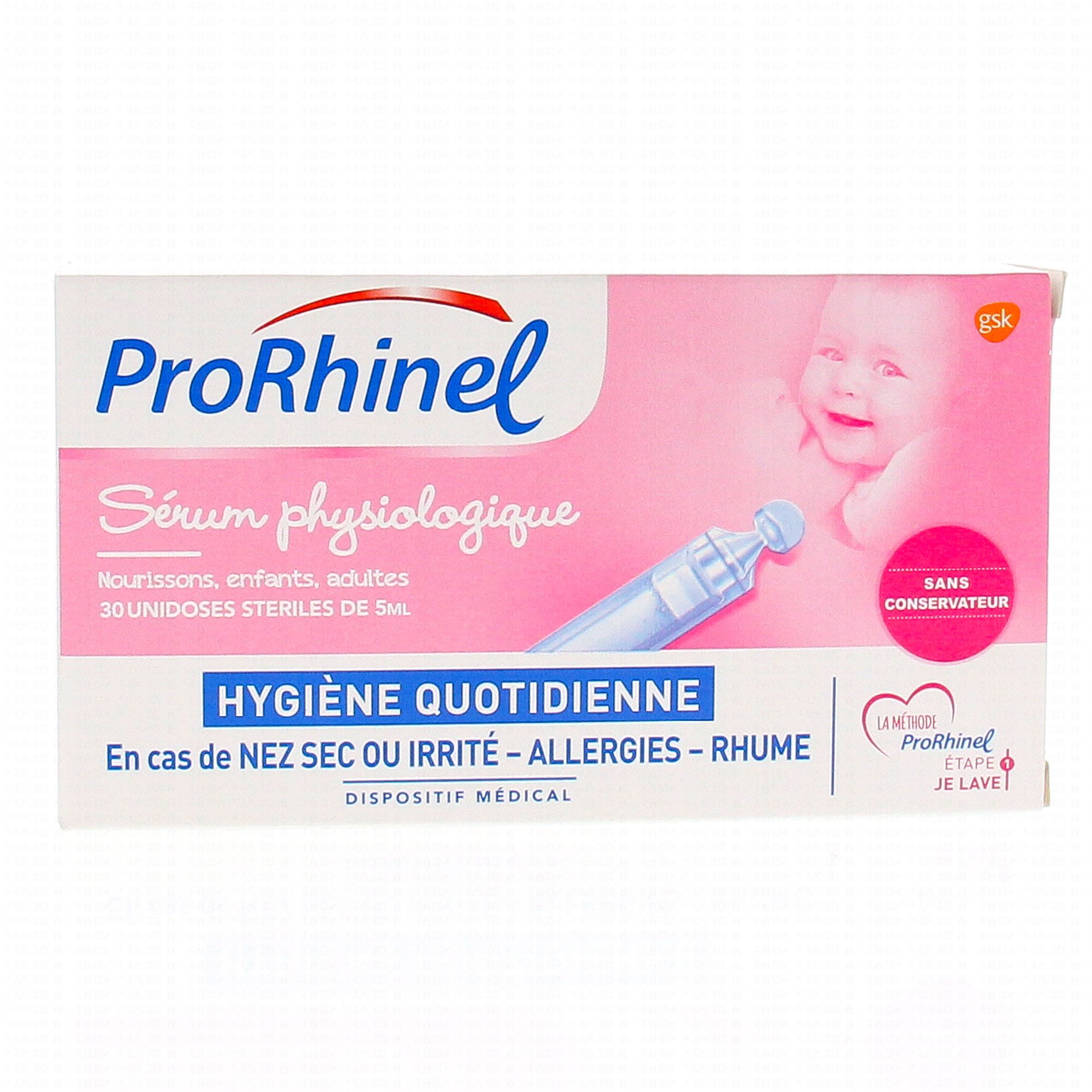 PRORHINEL - Solution Nasale 5 ml - 20 unidoses