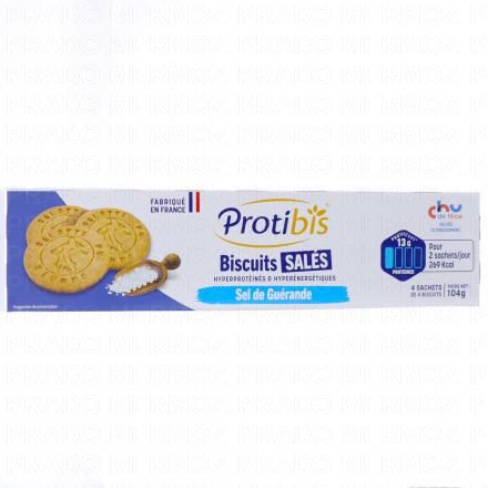 PROTIBIS Biscuits Sal&eacute;s Sel de Gu&eacute;rande